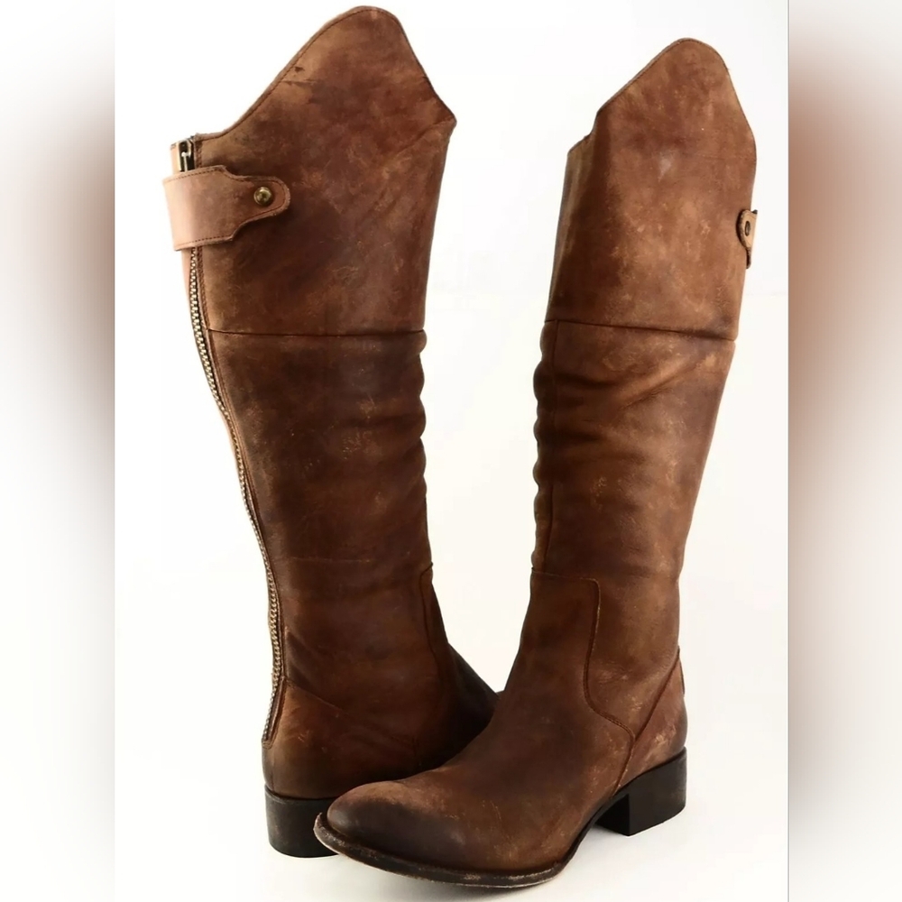 Freebird by Steven Stabl Tall Brown Boots W8 - Picture 2 of 11